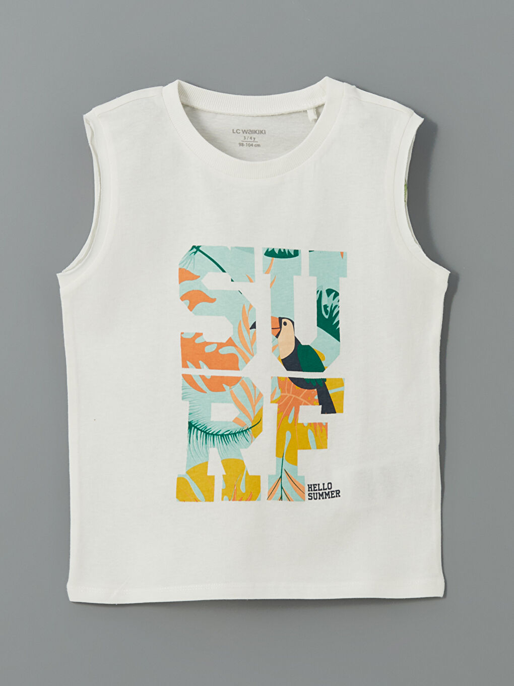 LC WAIKIKI Printed Boys' Tank Top and Shorts 2 Pack
