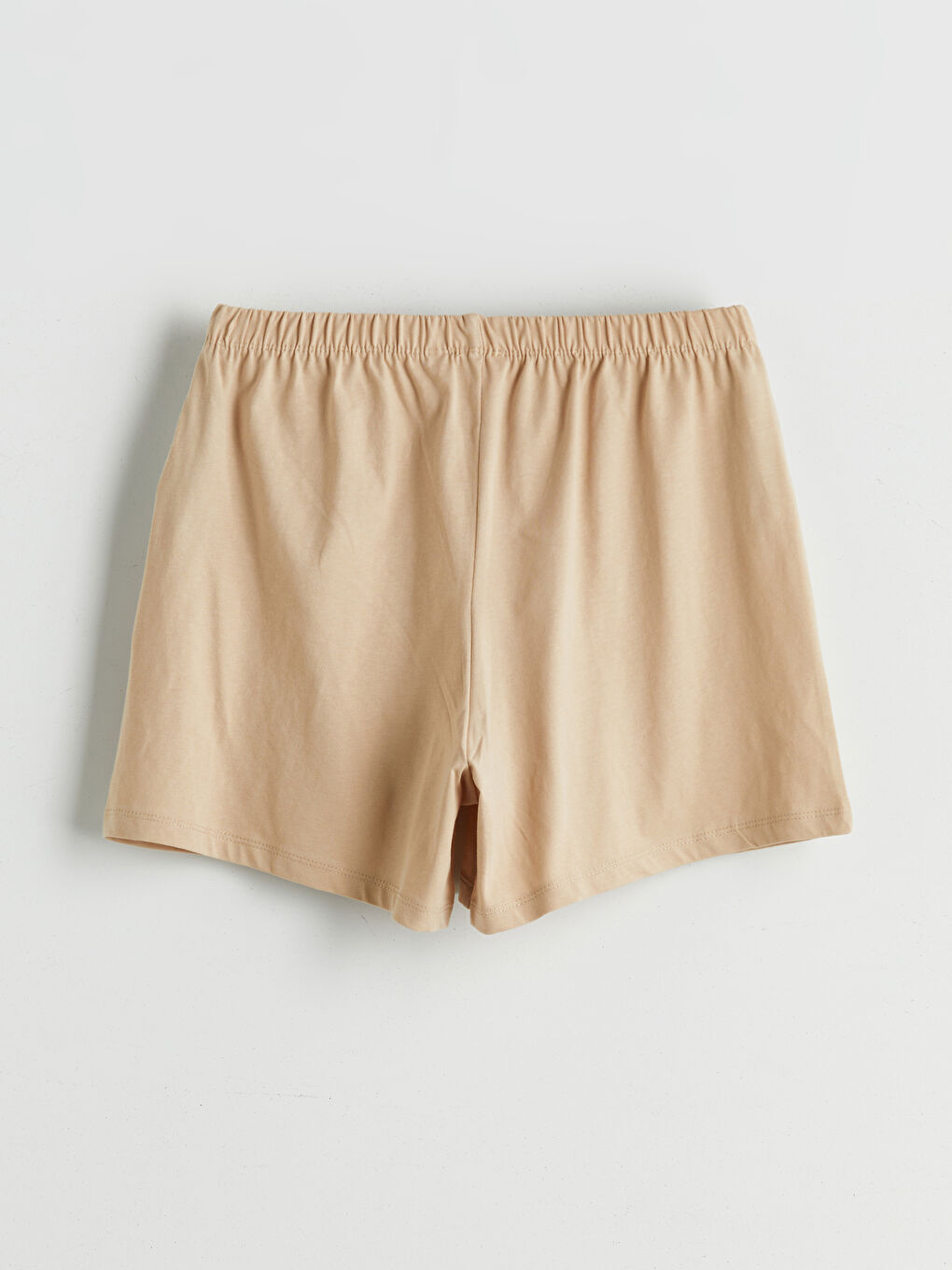 LC WAIKIKI Піжамні Шорти Жіночі Вишиті з Еластичною Талією -S5JN81Z8-FPK