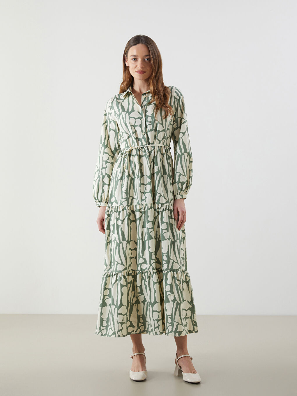 Lc Waikiki Summer Collection LC Waikiki Women Black White Floral A