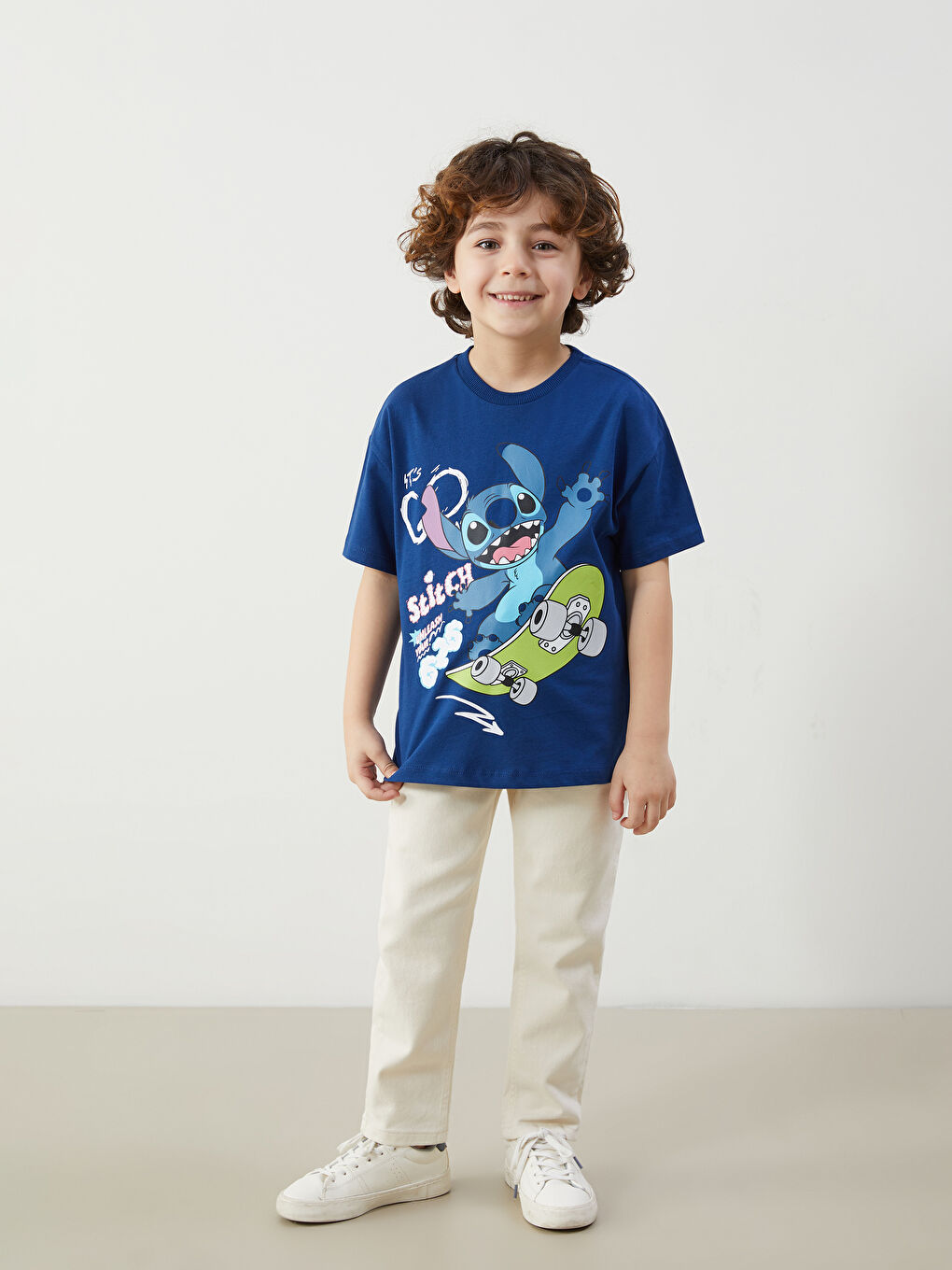 Boy NAVY T-Shirt -S5P150Z1-JQ6 - S5P150Z1-JQ6 - LC Waikiki