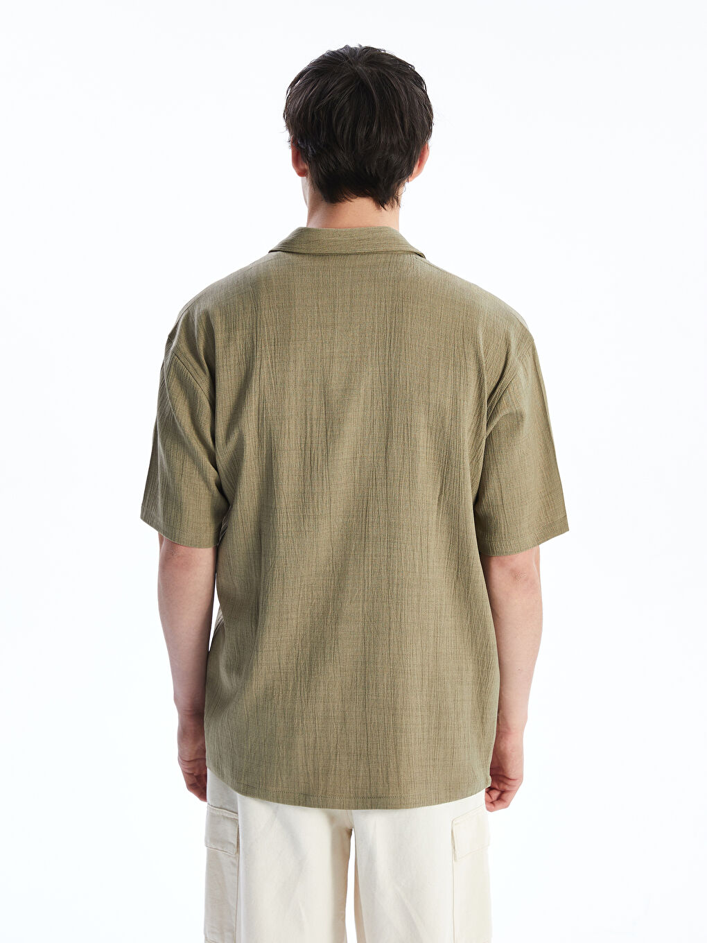 8yards Men’s SideTuck Shirt XSIDE Relaxed Fit Short Sleeve Men's Shirt -W52400Z8-GW9