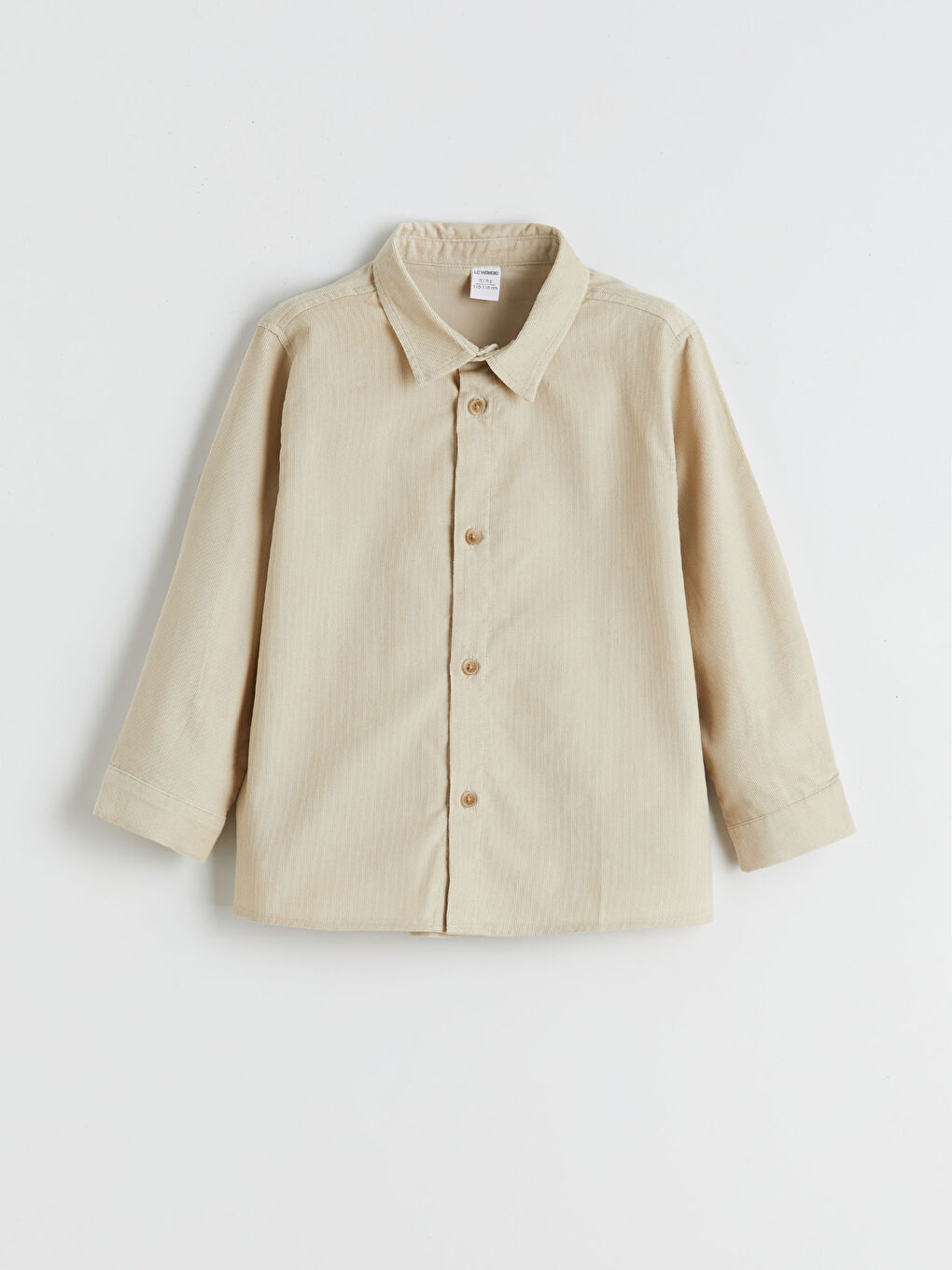 LC WAIKIKI Boy's Velvet Shirt -W5BO25Z1-FWZ