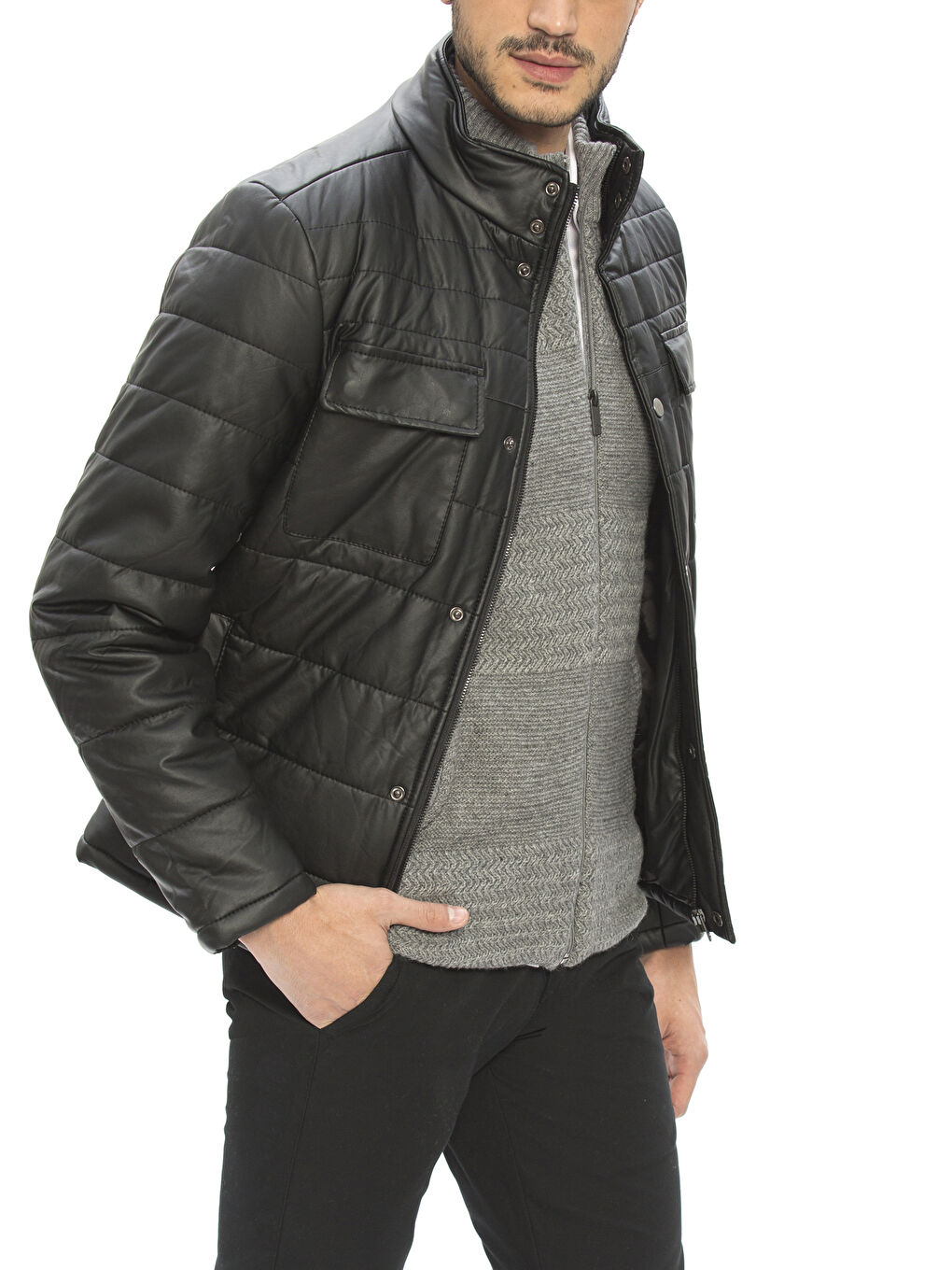 Thick Coat -6K0502Z8-G99 - 6K0502Z8-G99 - LC Waikiki Thick Coat -6K0502Z8-G99 - 6K0502Z8-G99 - LC Waikiki