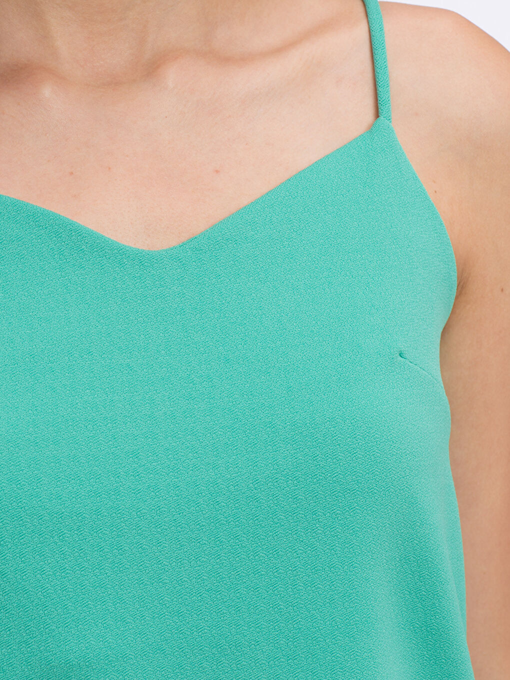 GREEN Tank Top -7YB565Z8-GEL - 7YB565Z8-GEL - LC Waikiki