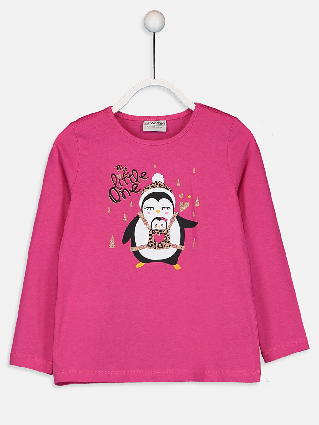 Girl FUCHSIA T-Shirt -9WI532Z4-H4K - 9WI532Z4-H4K - LC Waikiki