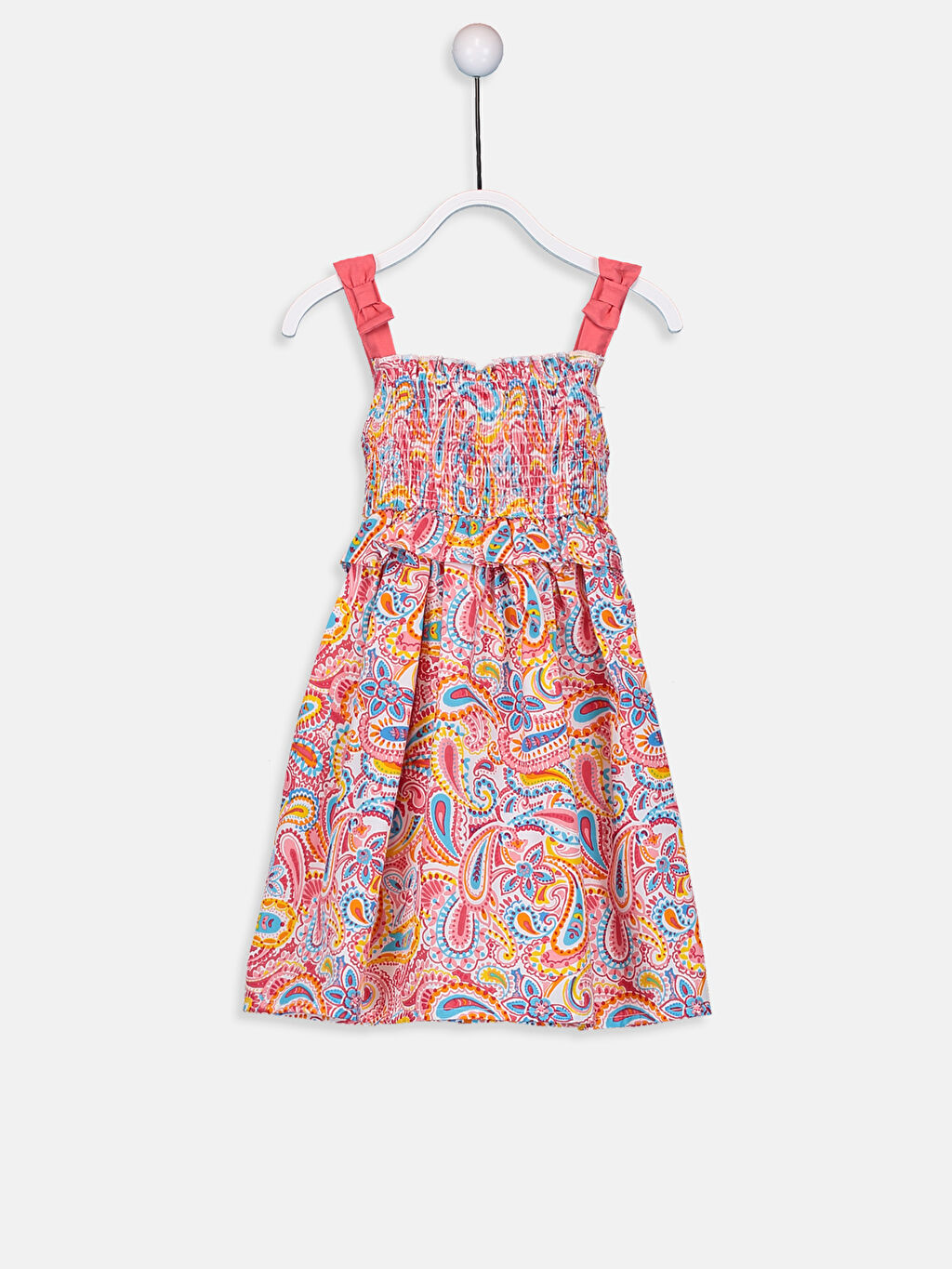Modalite Net Lcw Kiz Bebek Desenli Poplin Elbise
