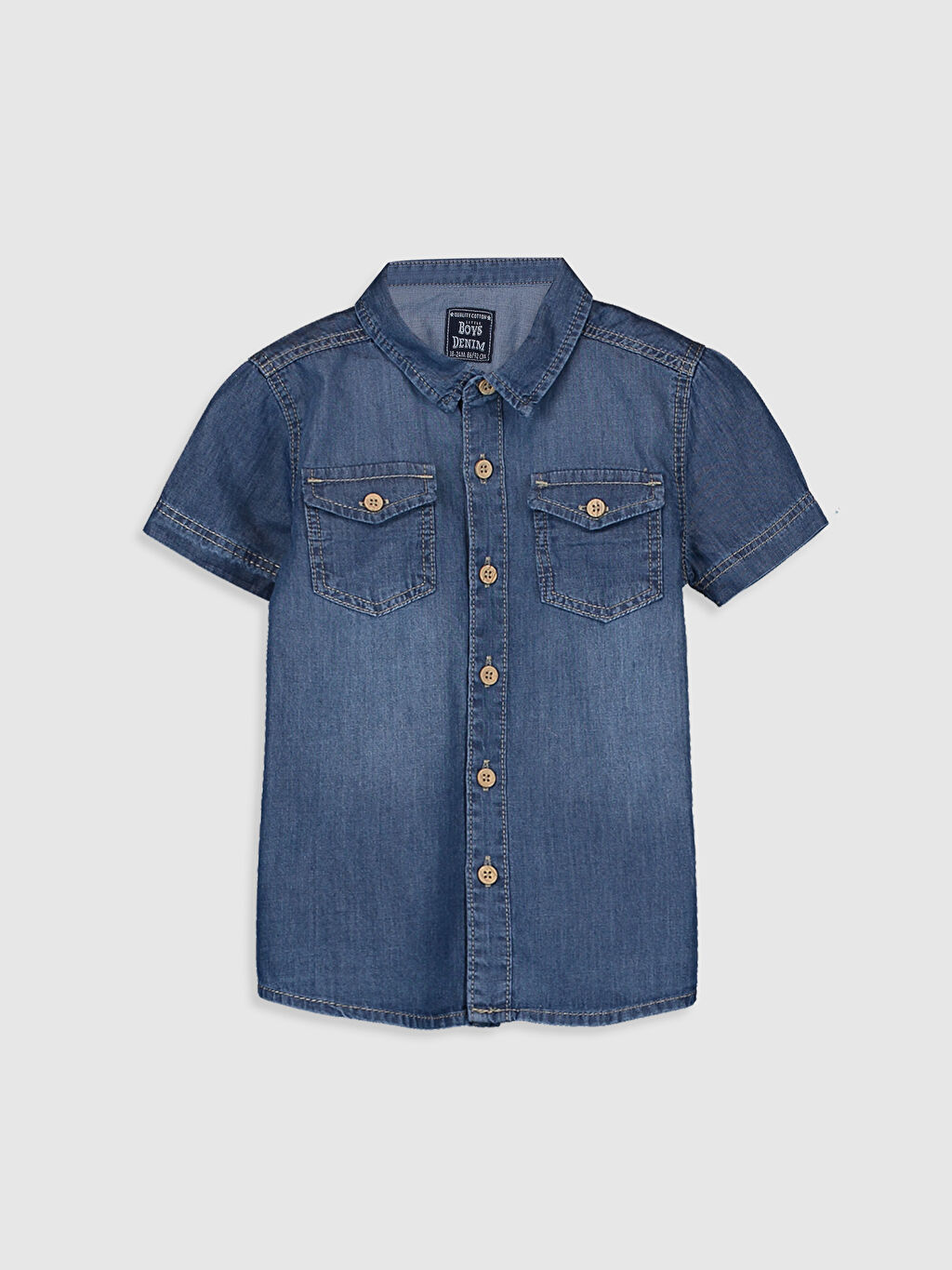Indigo Erkek Bebek Jean Gomlek Lc Waikiki