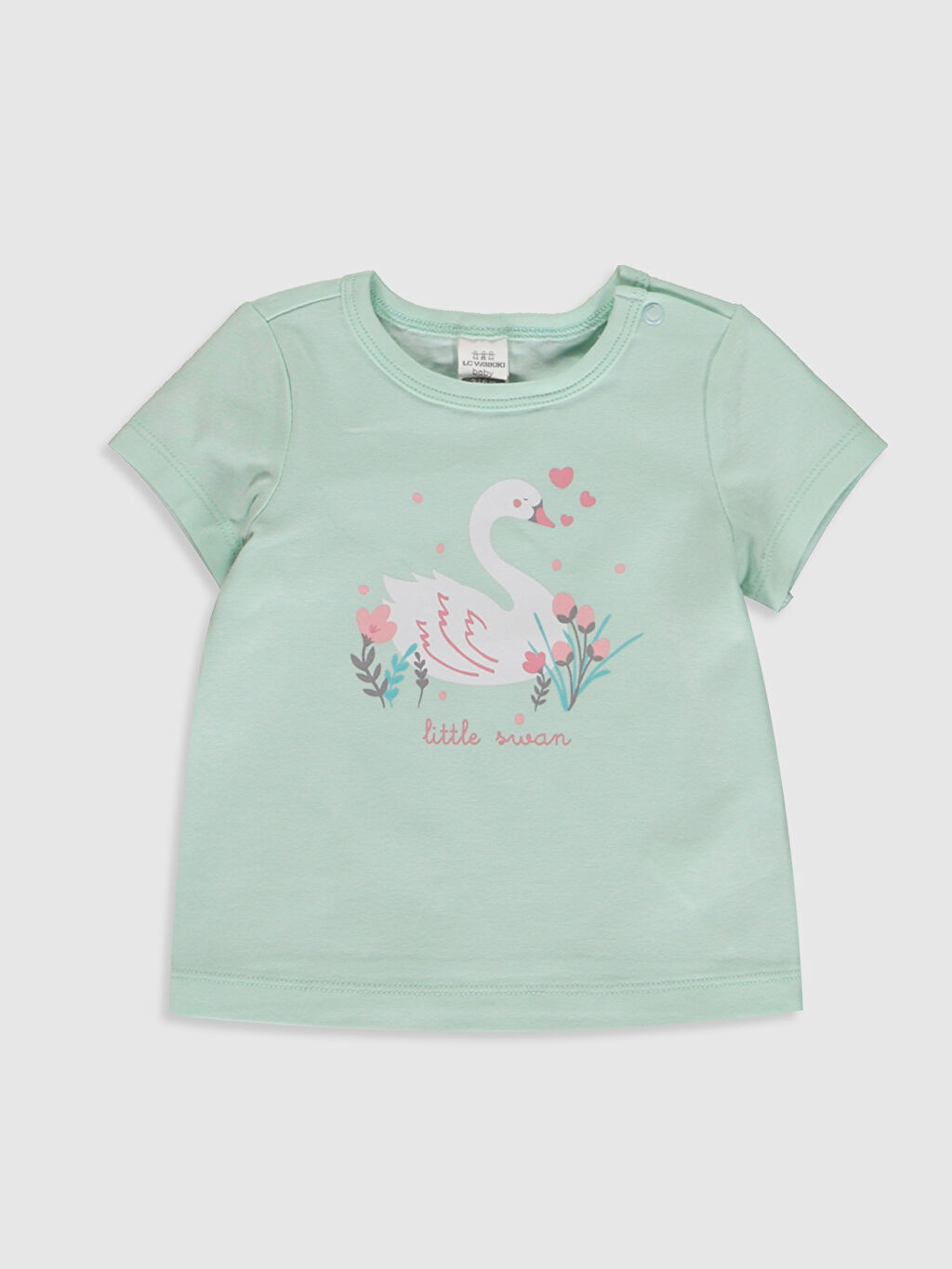 Modalite Net Lcw Organik Pamuklu Kiz Bebek Tisort Ve Pantolon