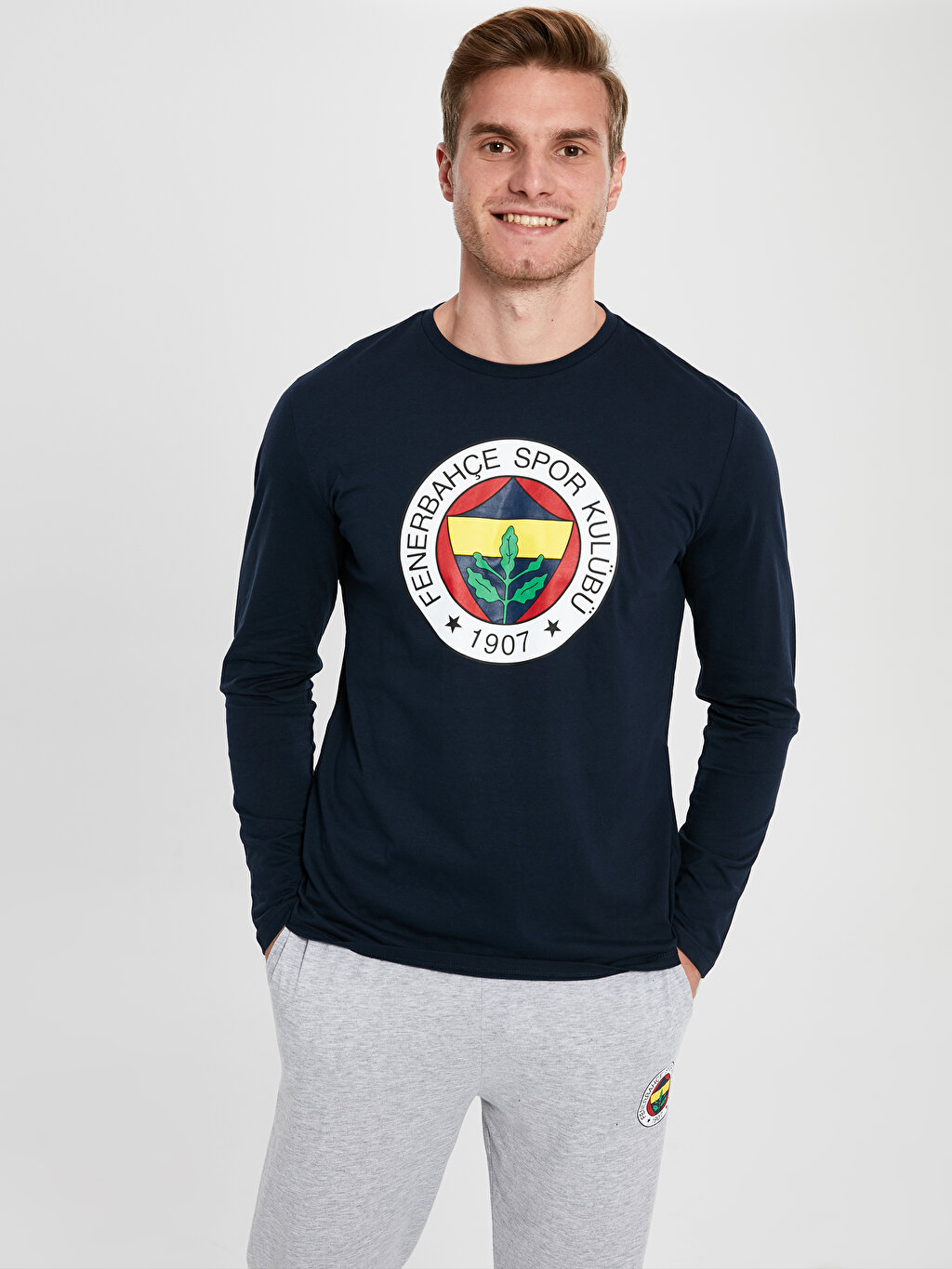 LCW Fenerbahçe Amblemli Pijama Takımı. 2
