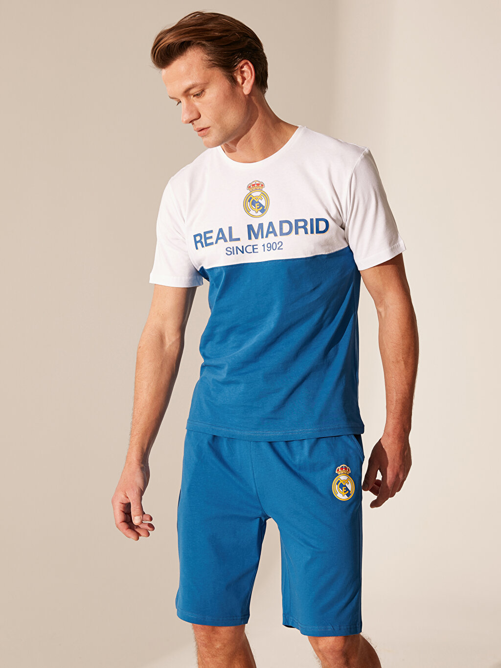 LCW Real Madrid Şortlu Pijama Takımı. 3