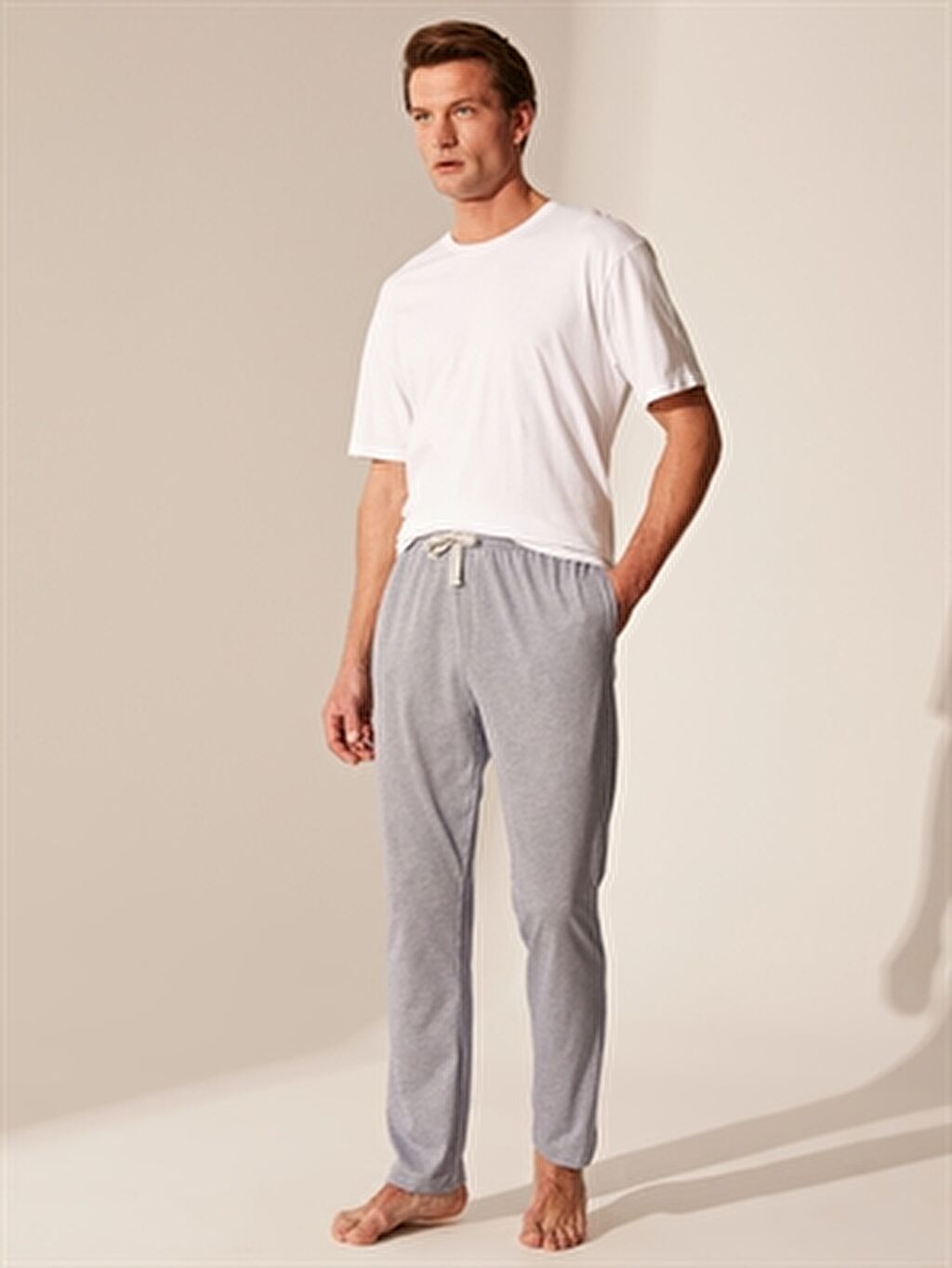Standart Kalıp Penye Pijama Altı