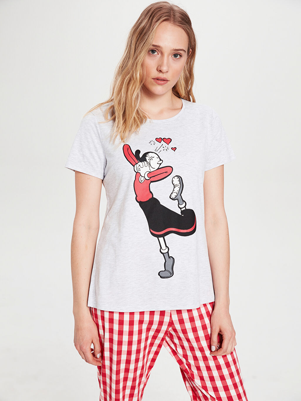 Modalite Net Lcw Safinaz Baskili Pamuklu Pijama Takimi