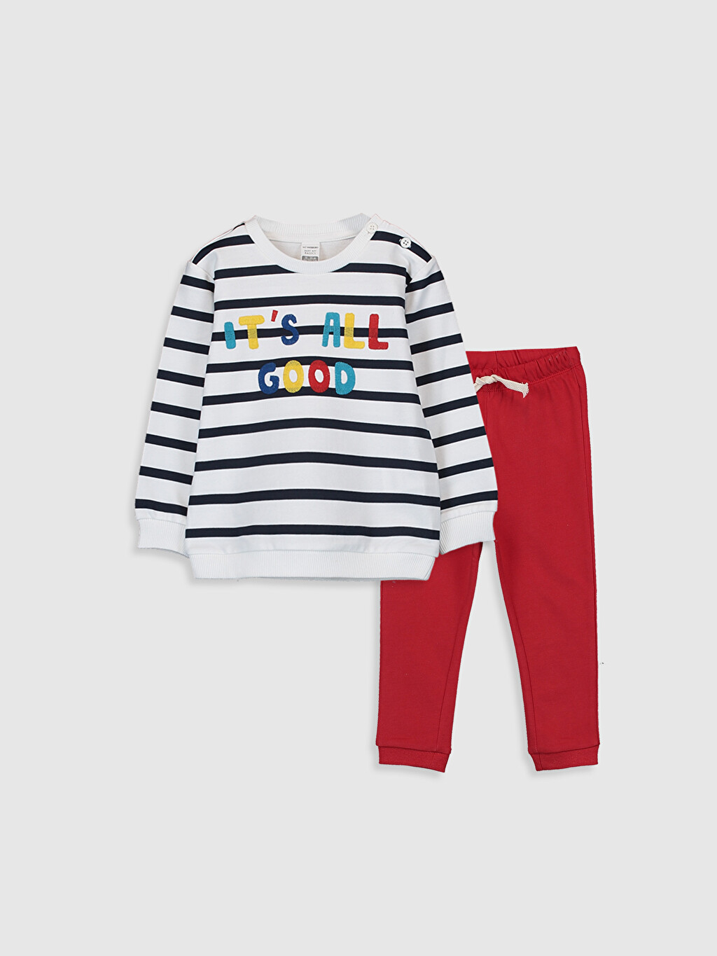 Modalite Net Lcw Erkek Bebek Sweatshirt Ve Pantolon