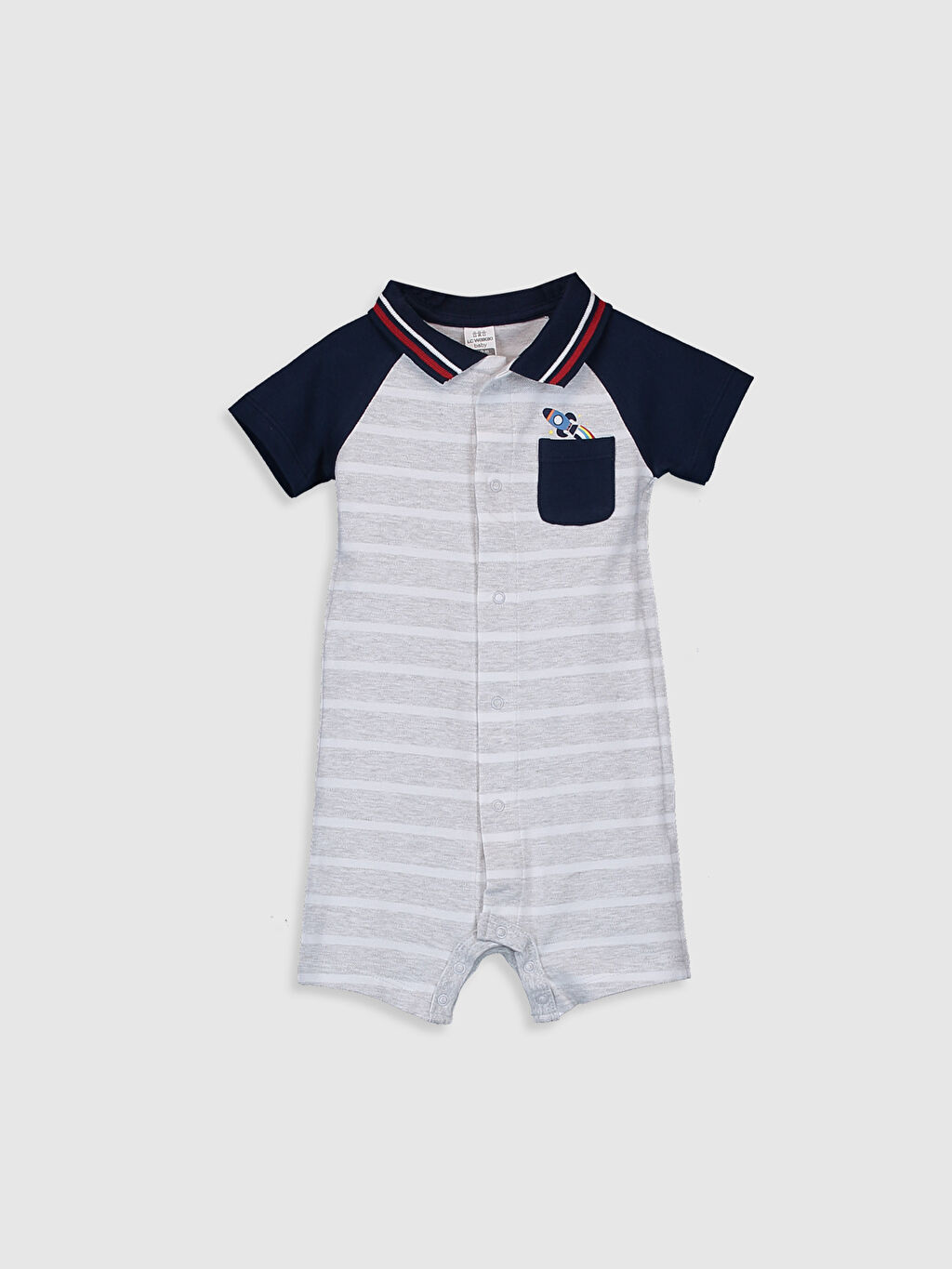 Ekru Erkek Bebek Yenidoğan Tulum LC Waikiki