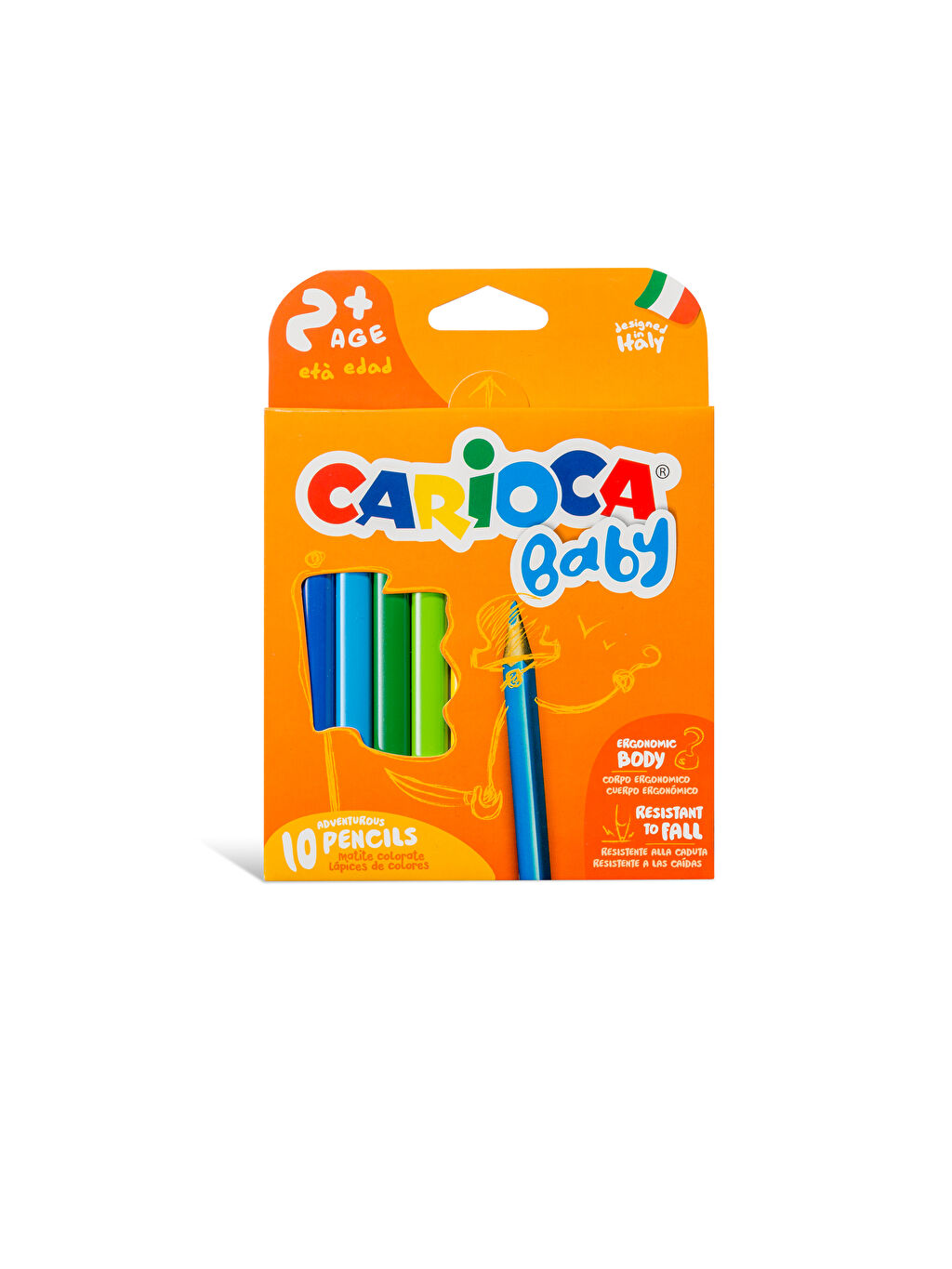 Cok Renkli Carioca Kuru Boya Kalemi 10 Lu Lc Waikiki