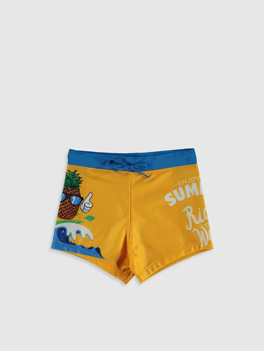 Sari Erkek Cocuk Baskili Boxer Mayo Lc Waikiki