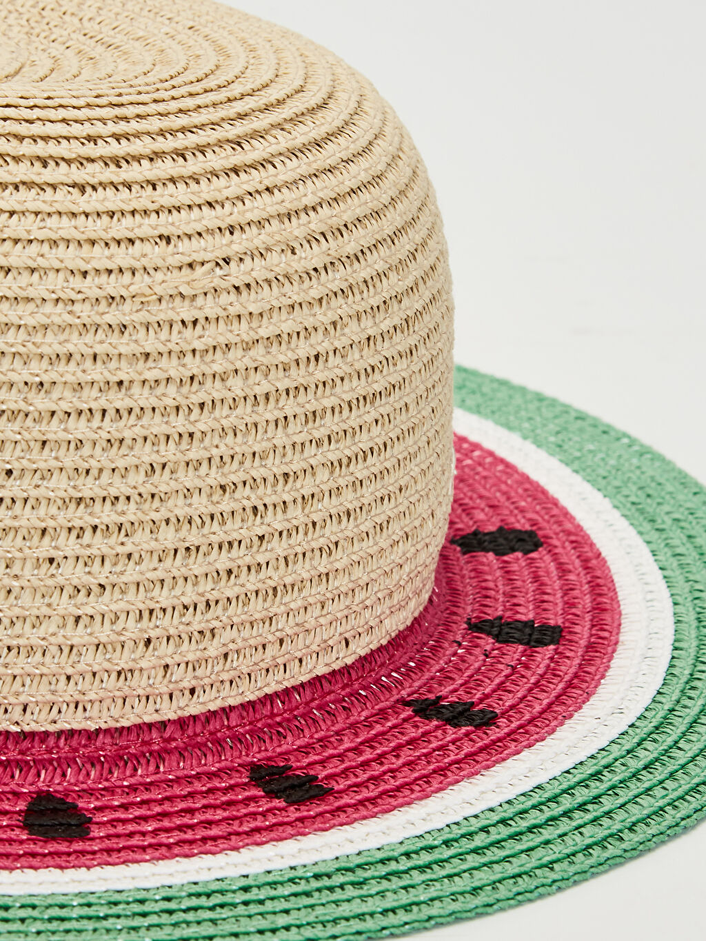 Beyaz Kız Bebek Hasır Şapka LC Waikiki Beyaz Kız Bebek Hasır Şapka LC Waikiki