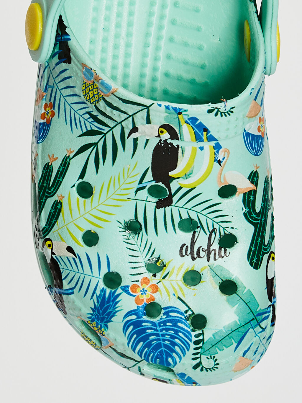 Yeşil Erkek Çocuk Baskılı Sandalet LC Waikiki Yeşil Erkek Çocuk Baskılı Sandalet LC Waikiki