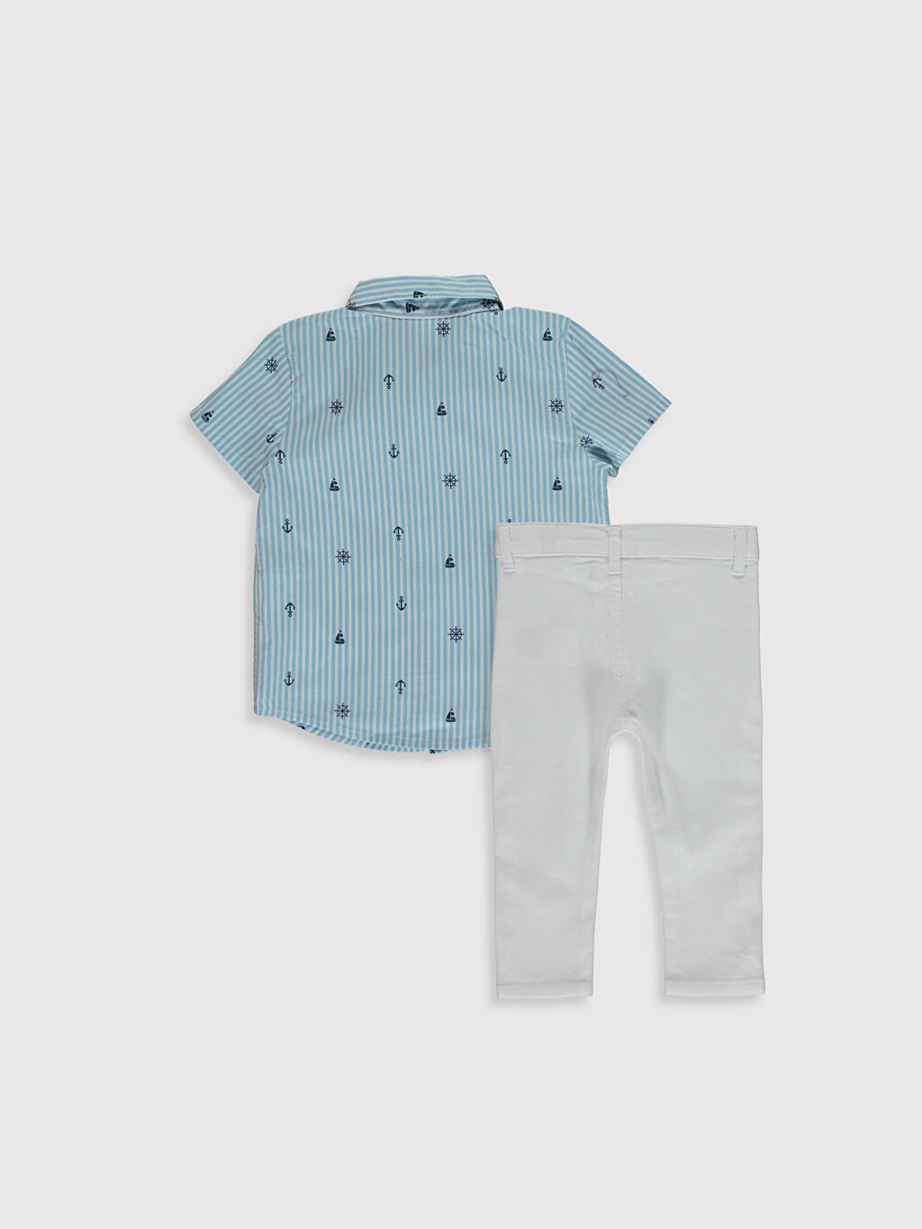 Mavi Erkek Bebek Takım 3�lü LC Waikiki