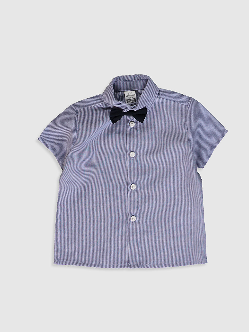Lacivert Erkek Bebek Poplin Gomlek Lc Waikiki