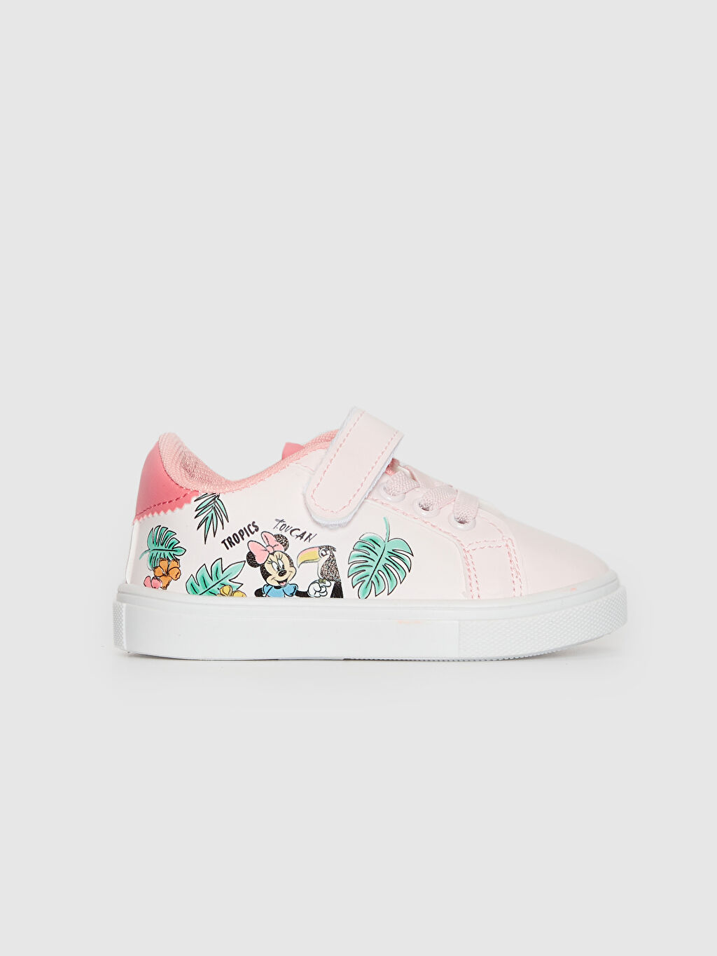 Pembe Kiz Bebek Minnie Mouse Baskili Sneaker Lc Waikiki