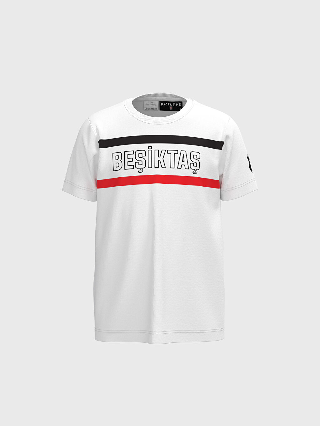Siyah Erkek Cocuk Besiktas Baskili Pamuklu Pijama Takimi Lc Waikiki