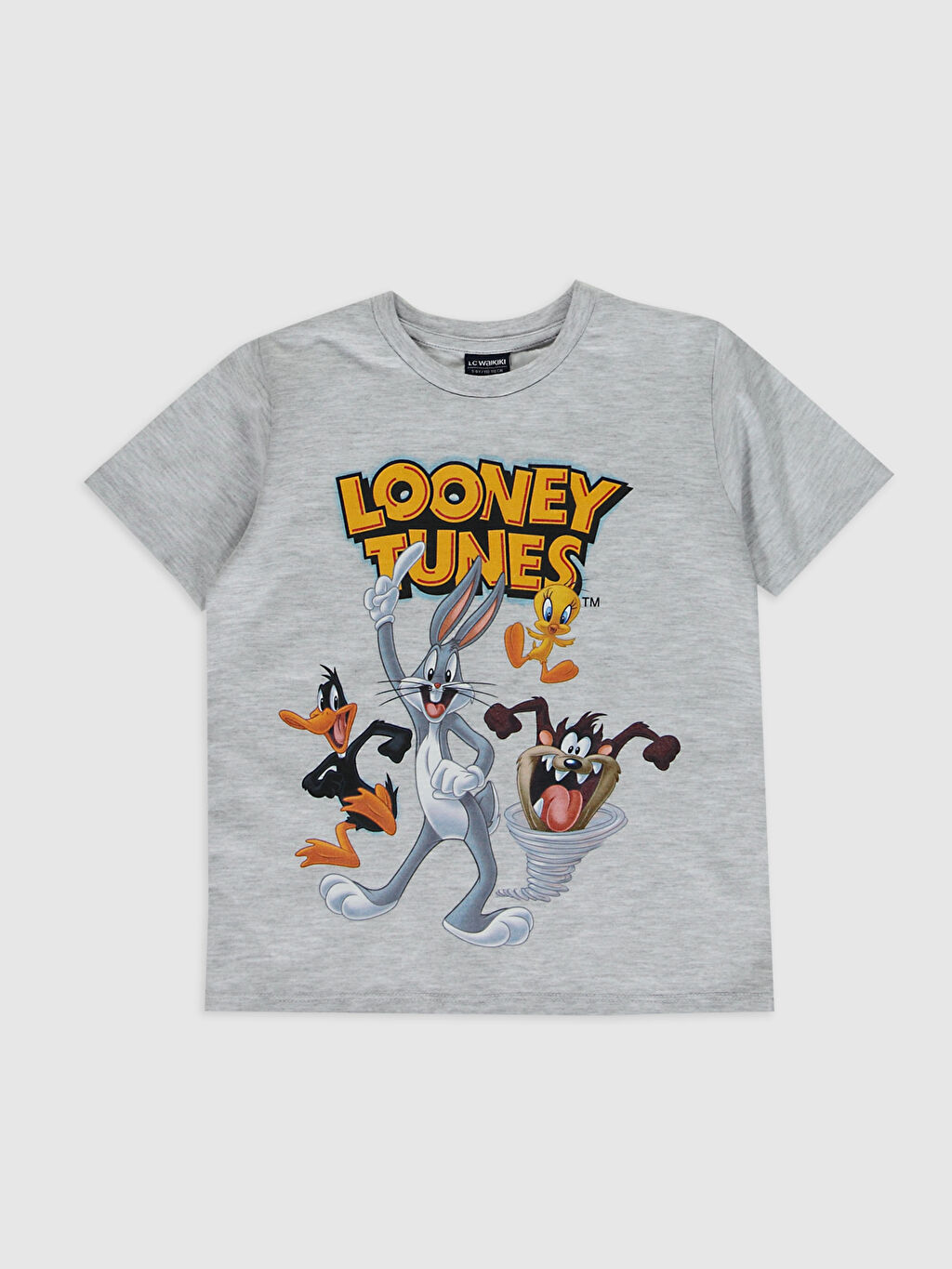 Beyaz Erkek Looney Tunes Lisansli Gogsu Baskili Tisort 0yam11621lk000 Koton