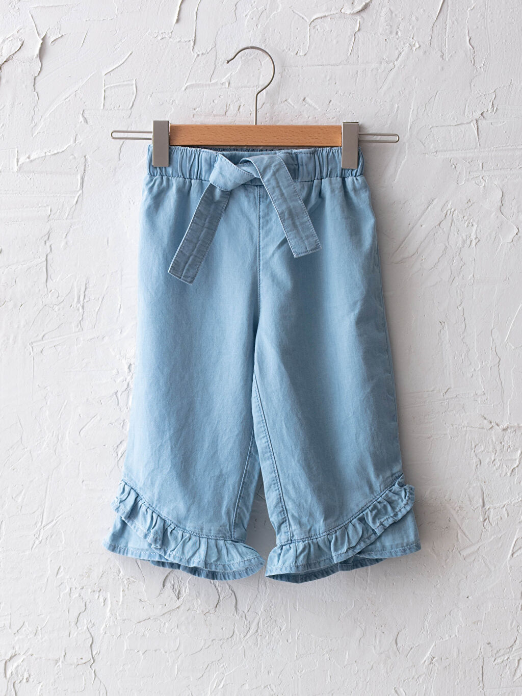 Indigo Lcw Green Beli Lastikli Basic Bol Paca Kiz Bebek Ince Jean Pantolon Lc Waikiki