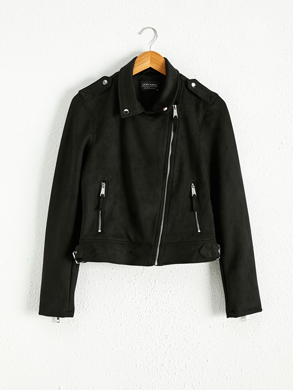 Замшевая короткая куртка -0W0376Z8-CVL