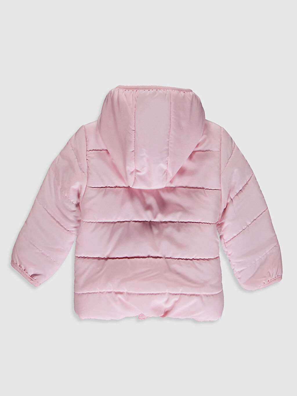 Pembe Kız Bebek Kapüşonlu Mont LC Waikiki