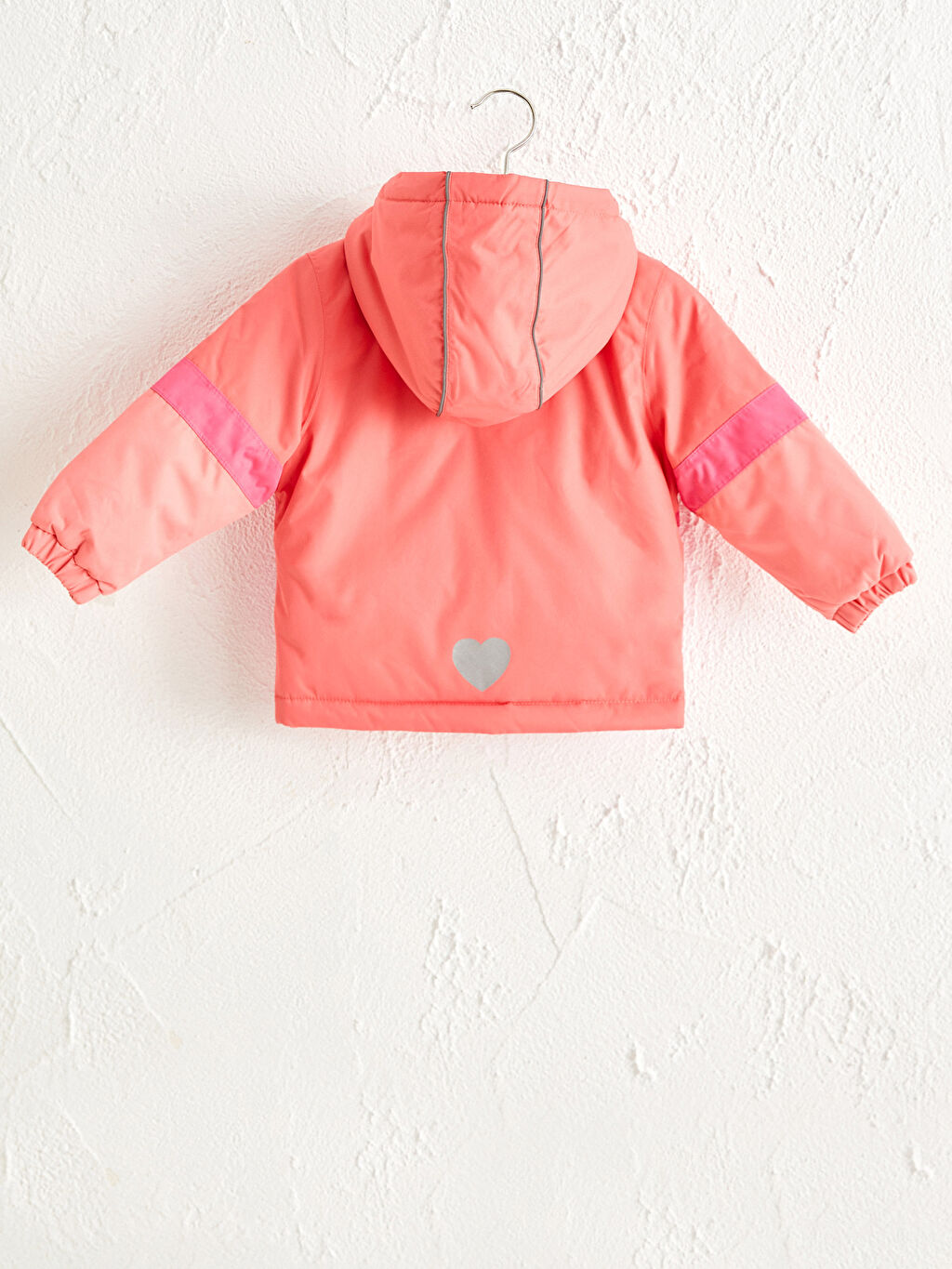 Mercan Kız Bebek Fermuar Kapamalı Mont LC Waikiki