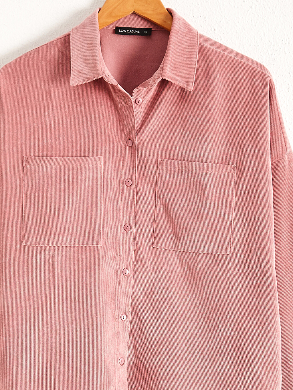 LCW CASUAL Shirt Collar Long Sleeve 