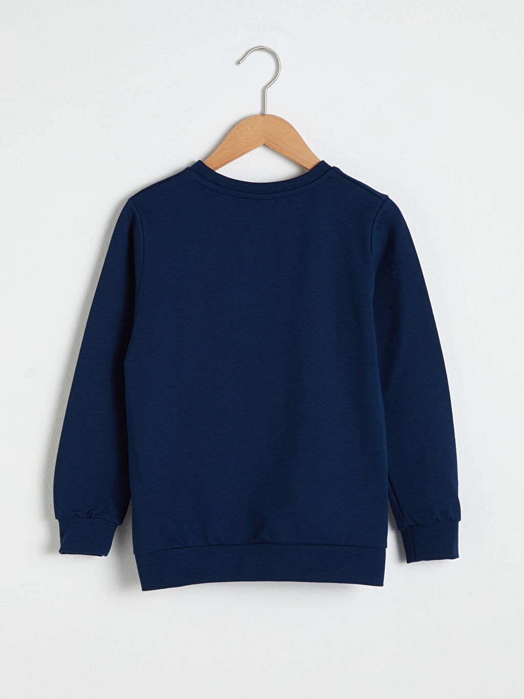 Lacivert Erkek Çocuk Baskılı Sweatshirt LC Waikiki