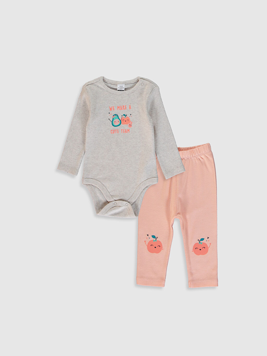 Bej Kiz Bebek Pijama Takimi Lc Waikiki