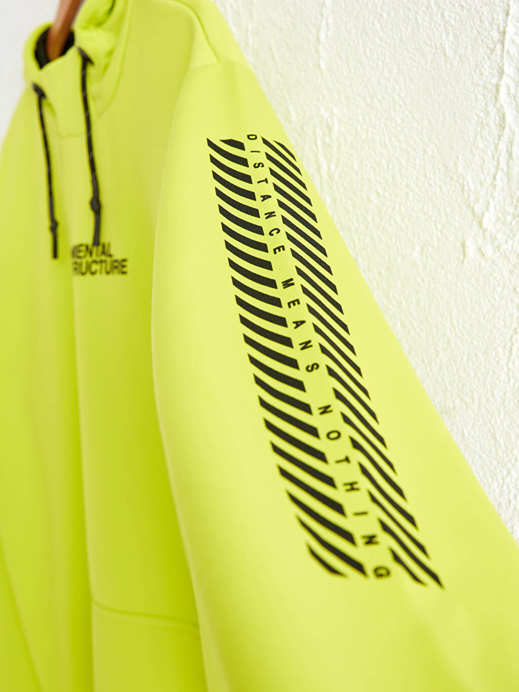 Yesil Kapusonlu Baskili Sweatshirt Lc Waikiki