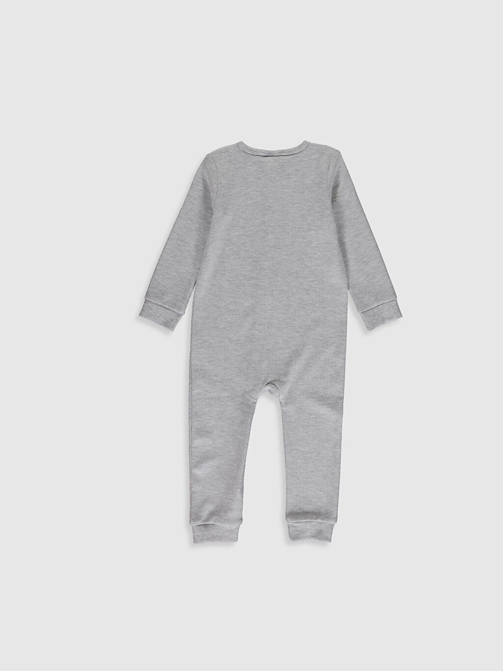 Gri Erkek Bebek Fermuarlı Tulum LC Waikiki