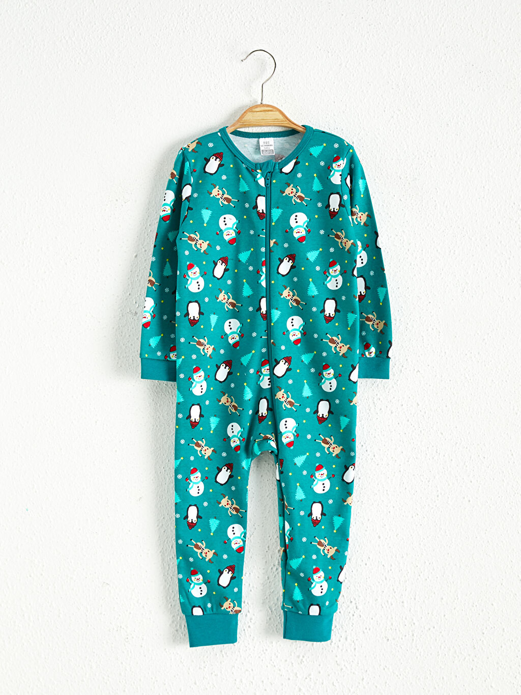 Yeşil Erkek Bebek Baskılı Tulum LC Waikiki