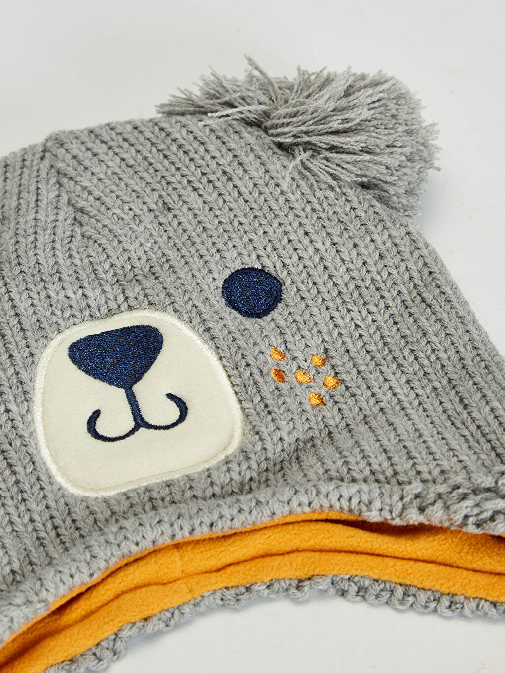 Gri Erkek Bebek Triko Bere LC Waikiki