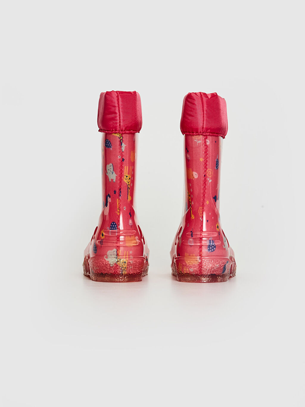 Pembe Kız Bebek Baskılı Yağmur Botu LC Waikiki Pembe Kız Bebek Baskılı Yağmur Botu LC Waikiki