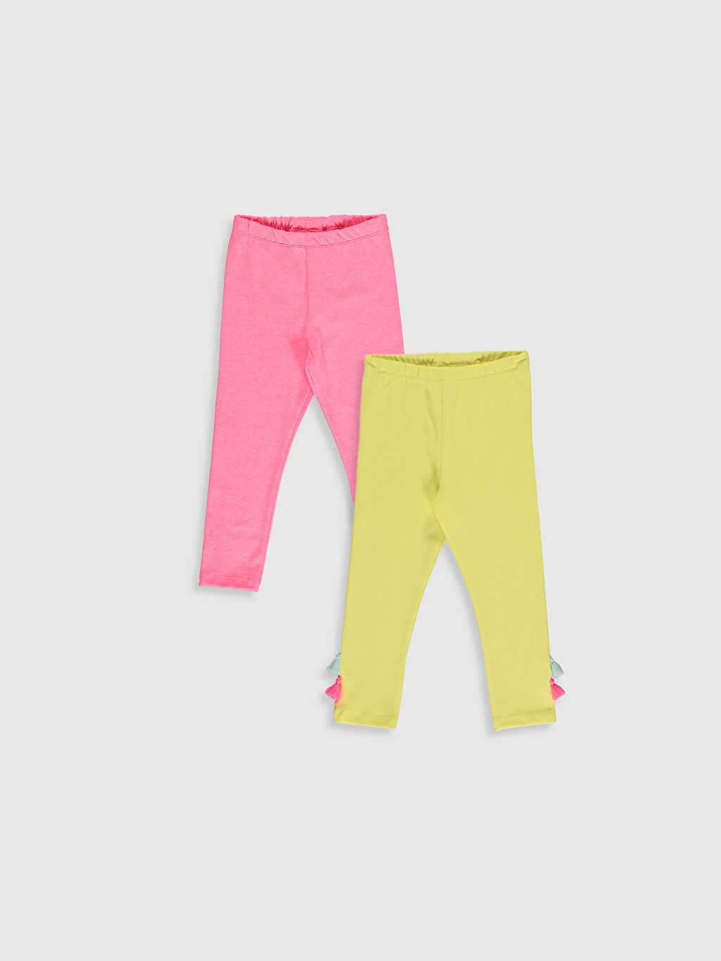 Pembe Kiz Bebek Tayt 2 Li Lc Waikiki
