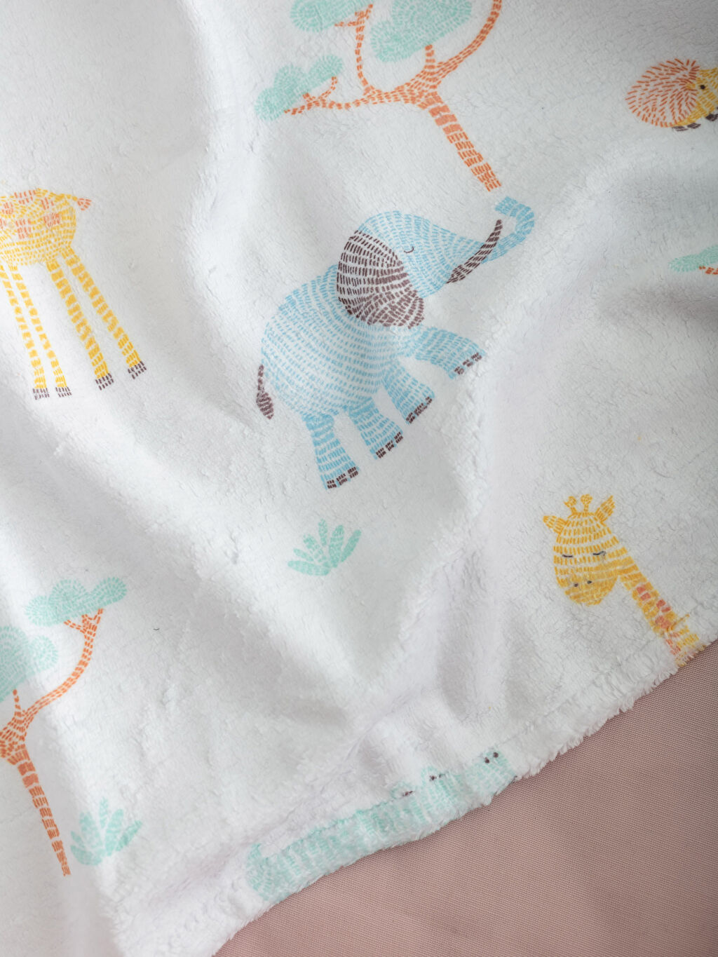 Çok Renkli Well Soft Bebek Battaniye LC Waikiki