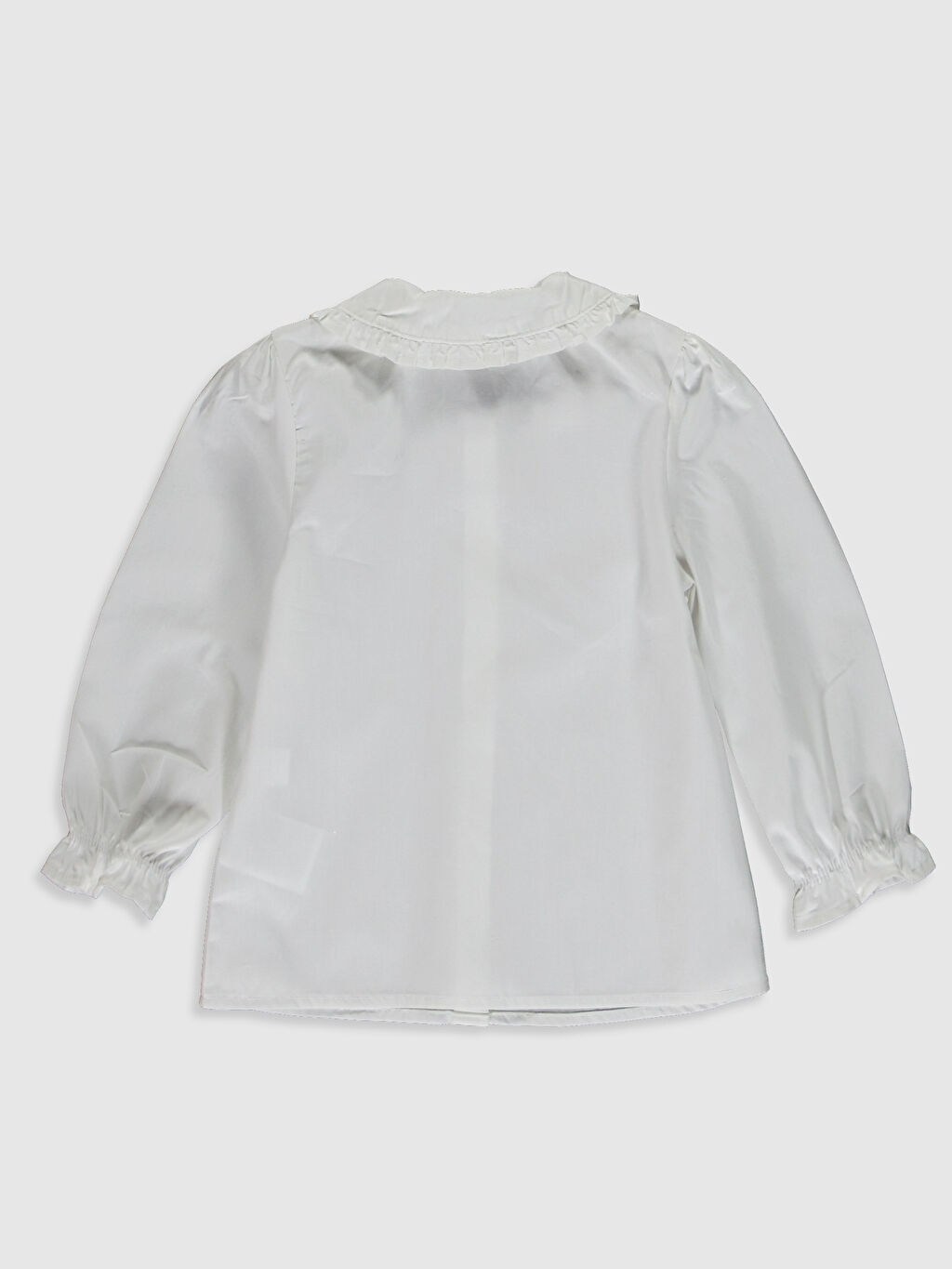 Ekru Kız Bebek Gömlek LC Waikiki