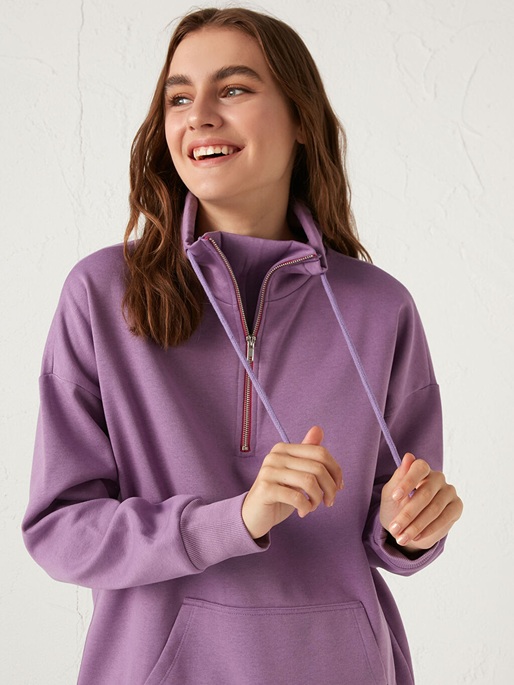 Lila Duz Basic Sweatshirt Lc Waikiki