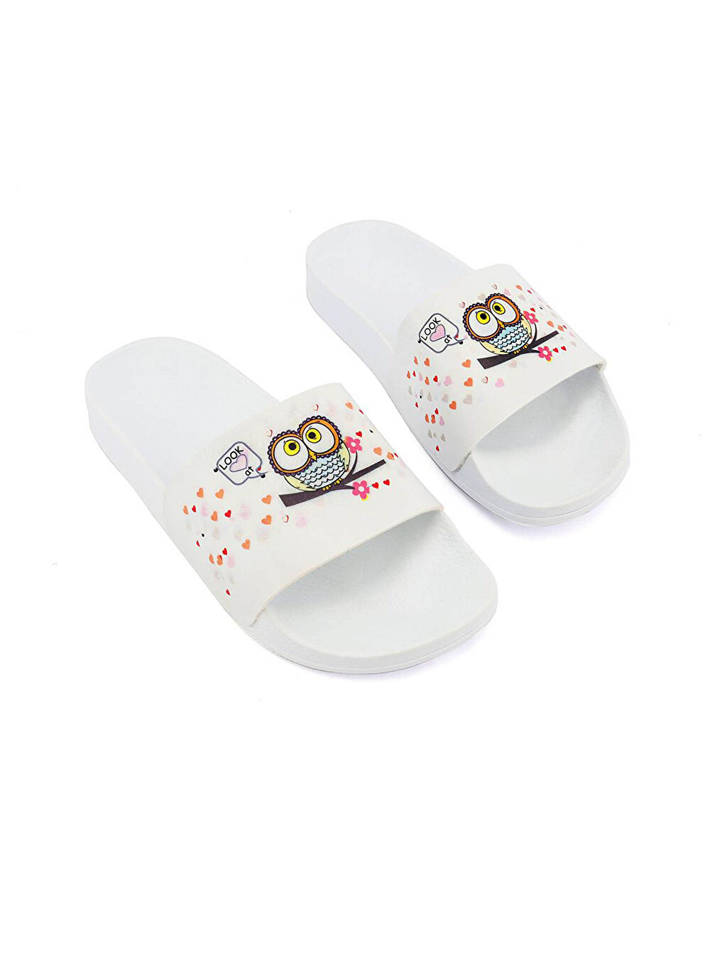 Pembe Letoon Baskılı Terlik LC Waikiki