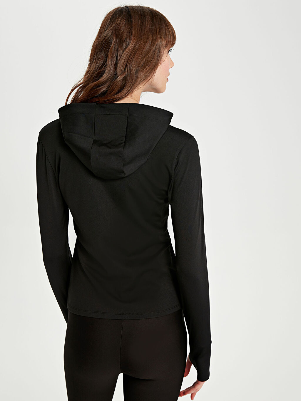 Active Sport Cardigan Track Top with Hood 0WGO80Z8CVL 0WGO80Z8CVL