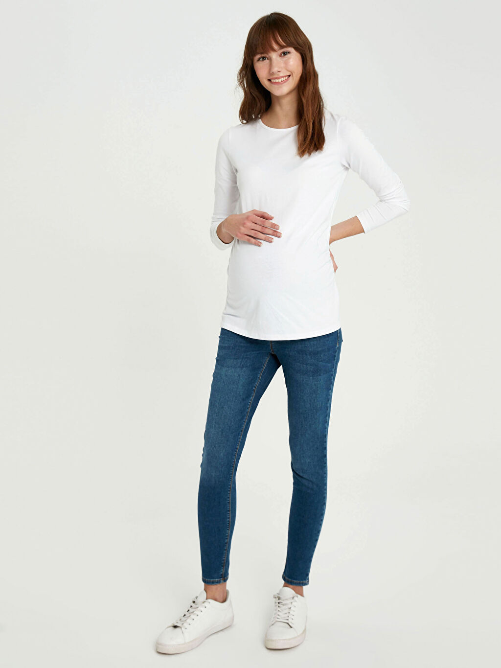 Indigo Skinny Hamile Jean Pantolon Lc Waikiki