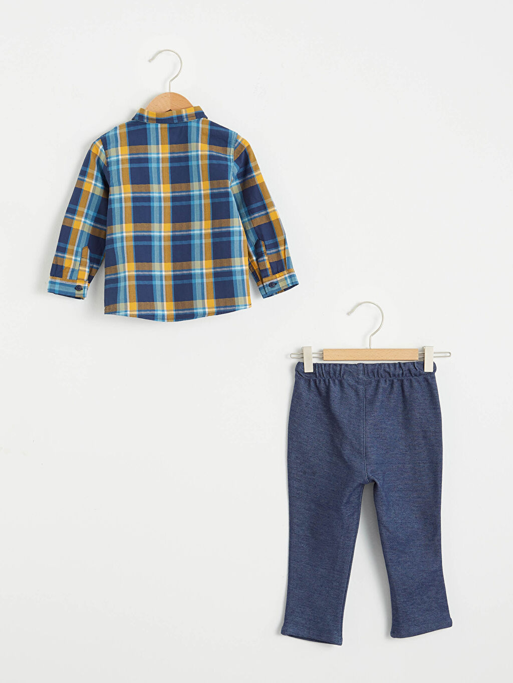 Sarı Erkek Bebek Gömlek Ve Pantolon LC Waikiki