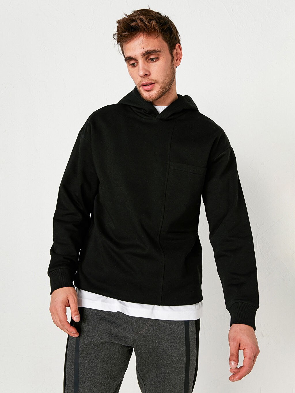 Champion Oversize Kapsonlu Erkek Hoodie Md9869bj Hoodie Kapsonlular Erkek Sweatshirt