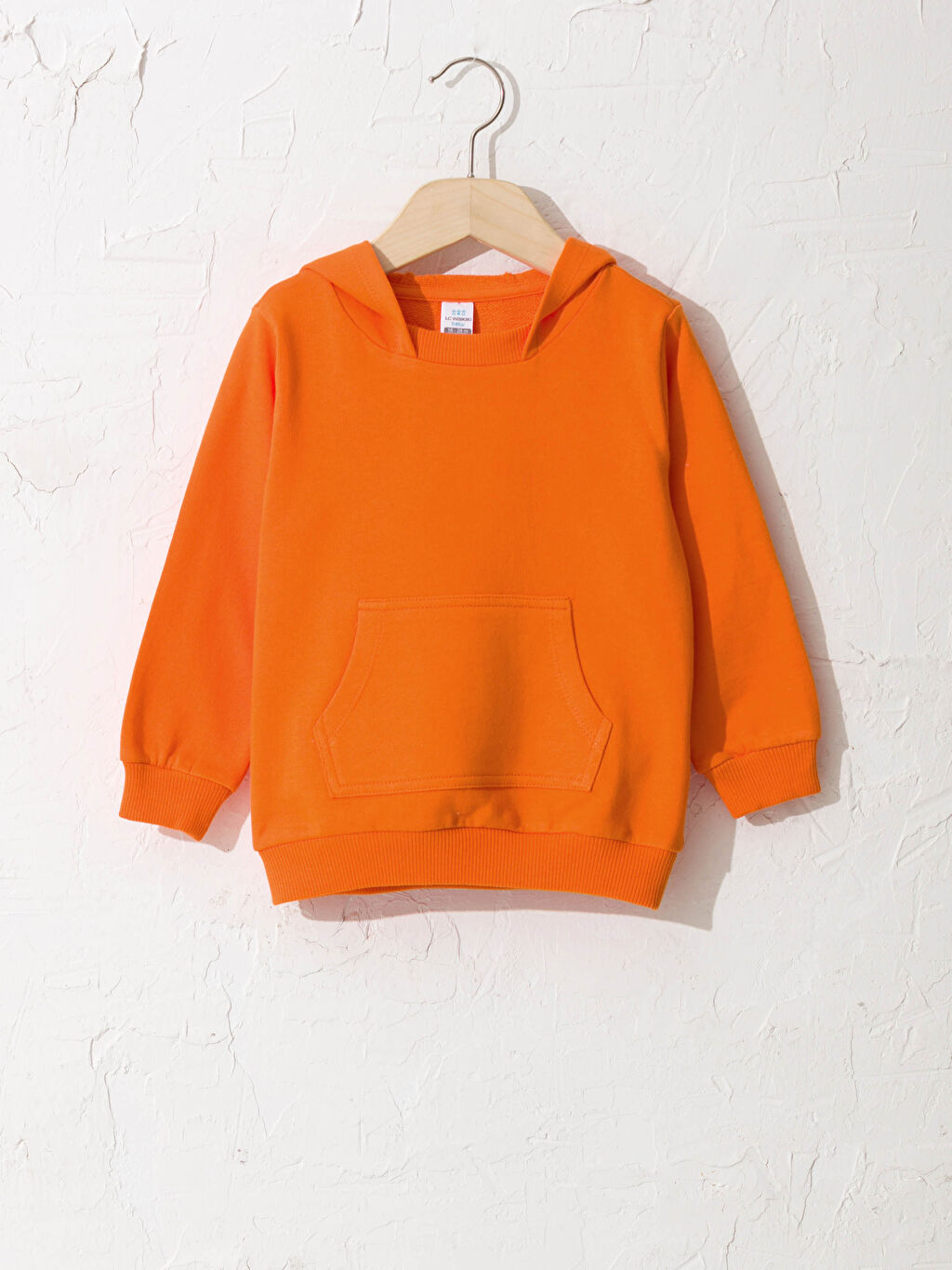 Turuncu Erkek Bebek Kapusonlu Sweatshirt Lc Waikiki