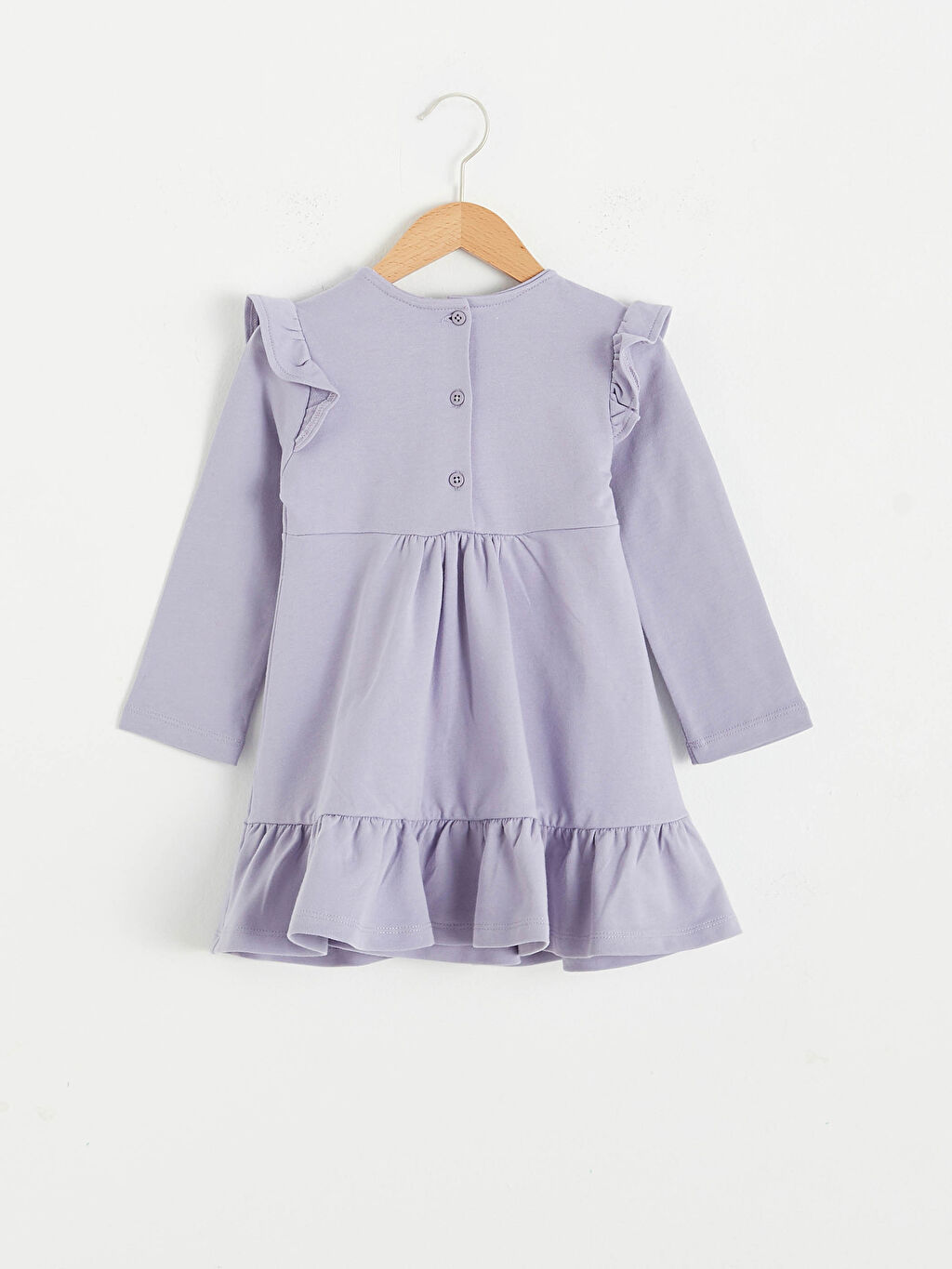 Lila Kız Bebek Elbise LC Waikiki
